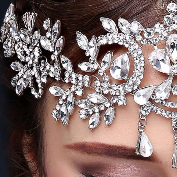 Bridal Tiara Headpiece Crystal beauty Pageant